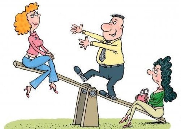 Ревность карикатура