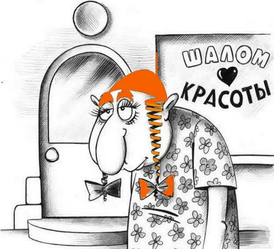 Еврейка карикатура