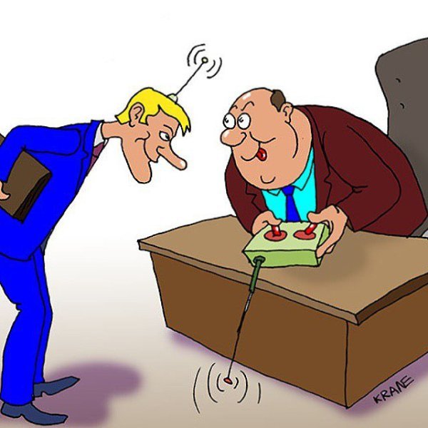 Эффективный менеджмент карикатура