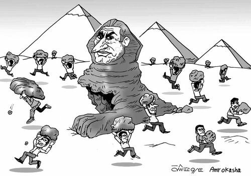 Египетские карикатуры