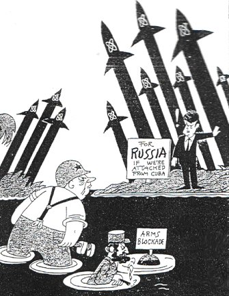 Карибский кризис 1962 карикатура