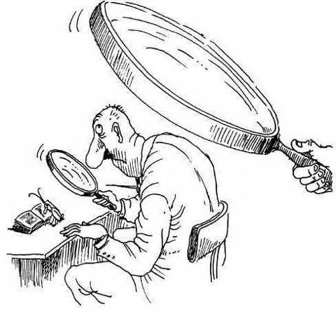 Исследование карикатура