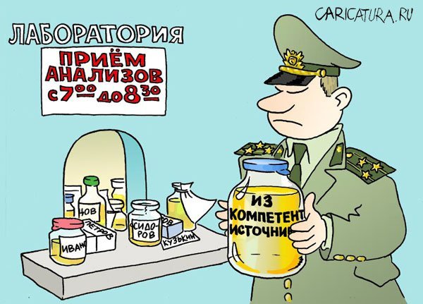 Анализы карикатура