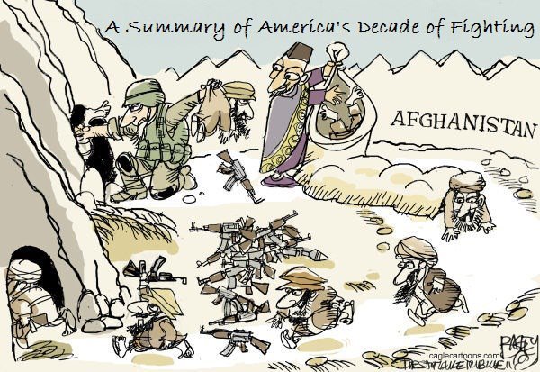 Афганская война карикатуры