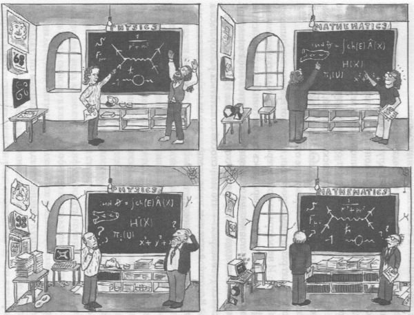 Физики шутят карикатуры