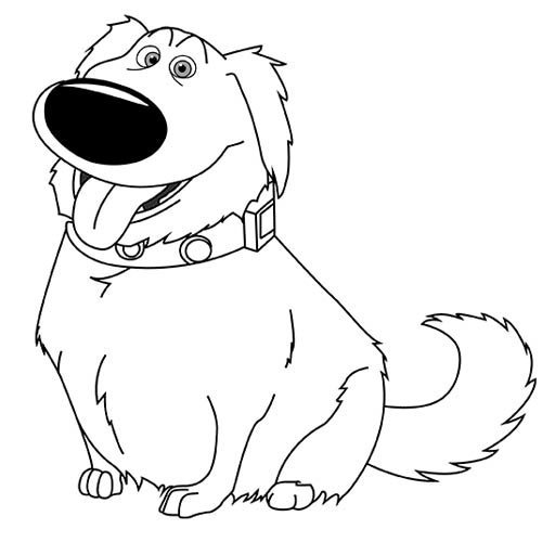 Прикольные рисунки собак карандашом
