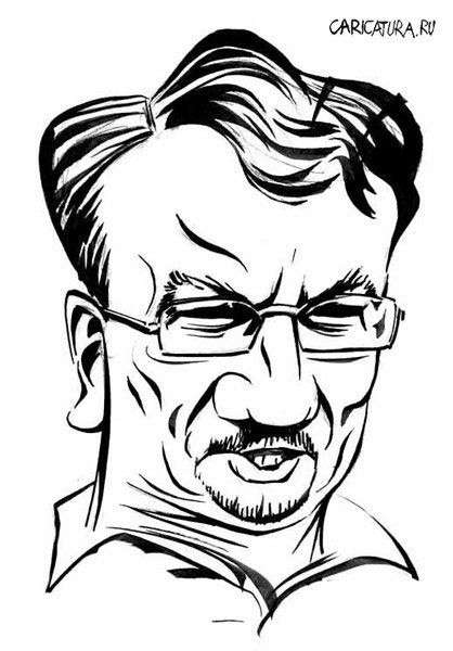 Герман Греф шарж