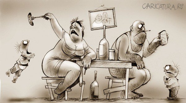 Анина попа карикатура