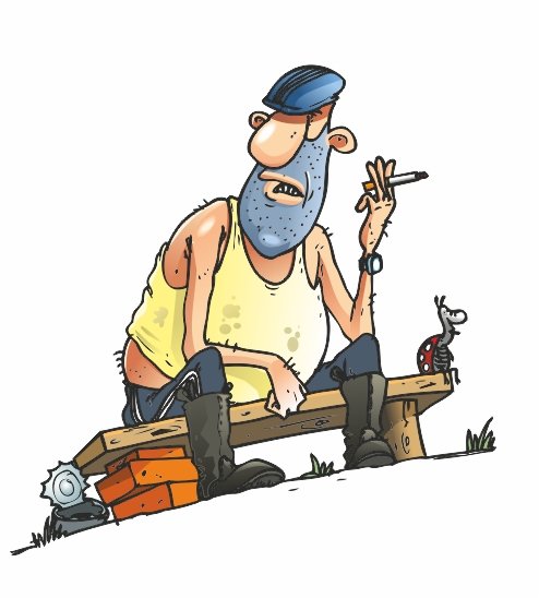 Мужик карикатура