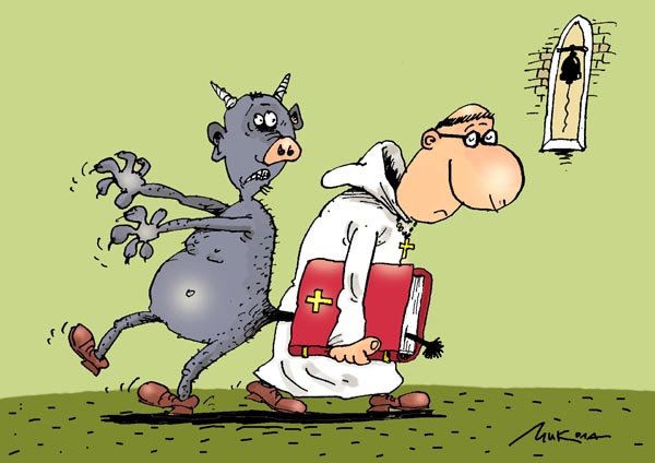 Карикатуры на веру холодную