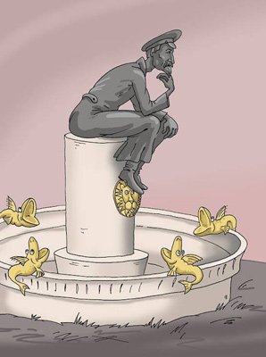 Карикатуры жара лето