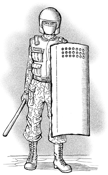 Проекция бронежилета