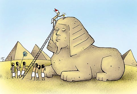 Египетские карикатуры