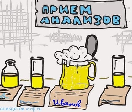 Анализы приколы