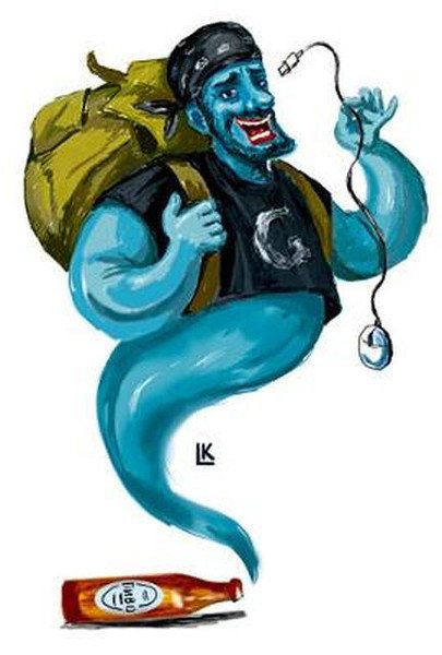 Джин из бутылки