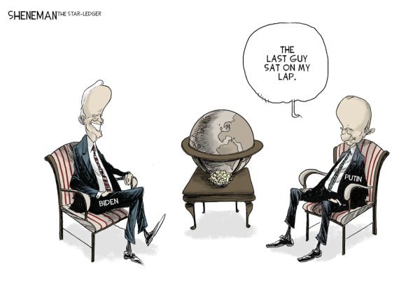 Байден карикатура