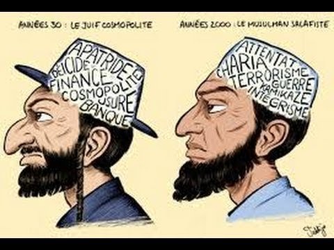 Карикатура во Франции на мусульман