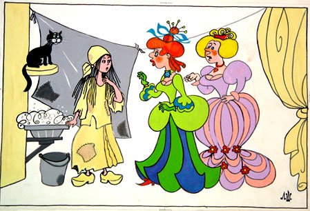 Сказка Золушка на новый лад