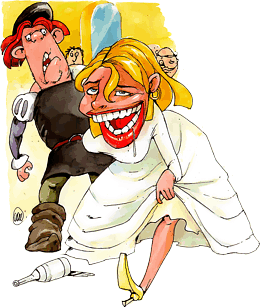 Золушка карикатура