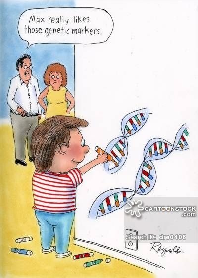 Хромосомы карикатуры