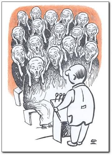 Мунк крик карикатура