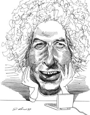 Мераб Мамардашвили шарж