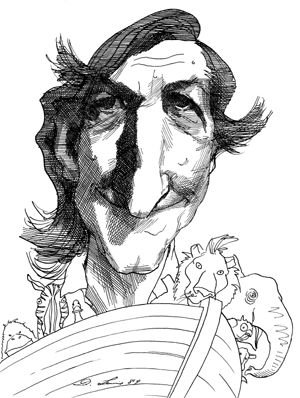 David Levine портреты