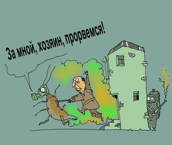 Таракан карикатура