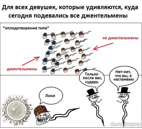 Прикольные сперматозоиды