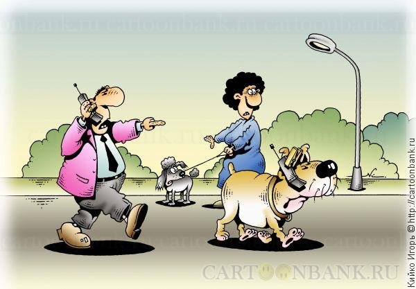 Прикольные карикатуры собак