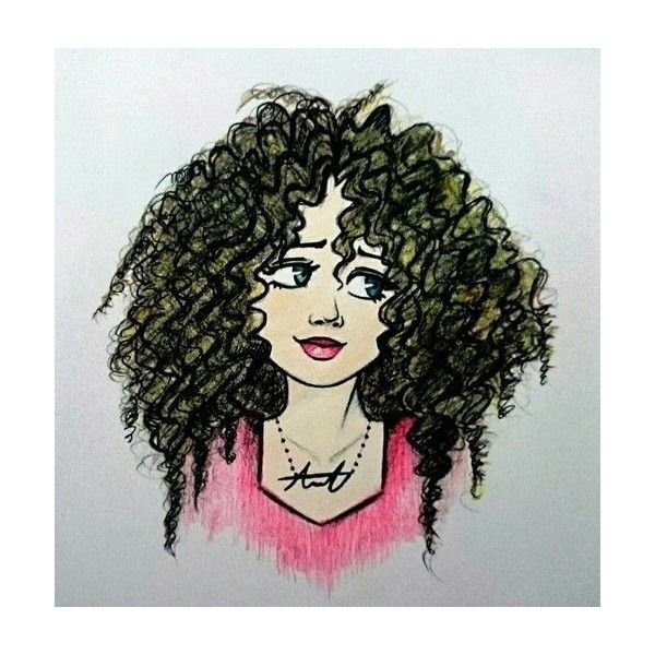 Кудрявые волосы стилизация