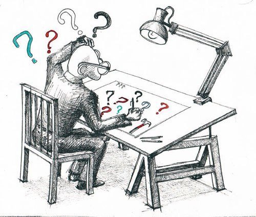 Архитектор карикатура