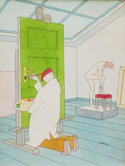 Мирослав Бартак карикатуры распил Чехословакии