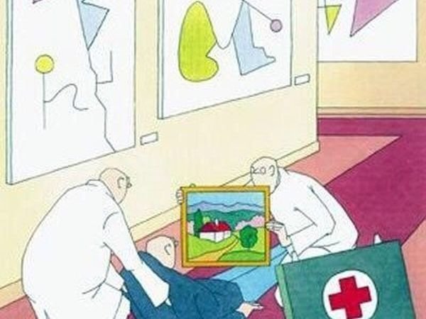 Современное искусство карикатура