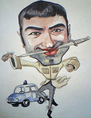 Грузин шарж