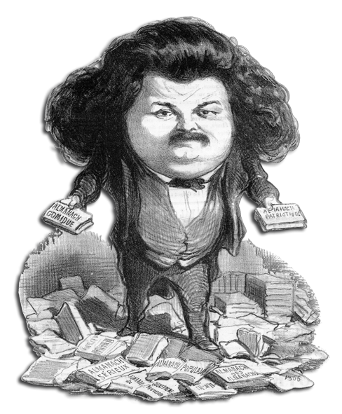 Карикатуры Клода Моне в 15