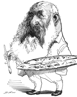 Карикатура Жанр картины художников