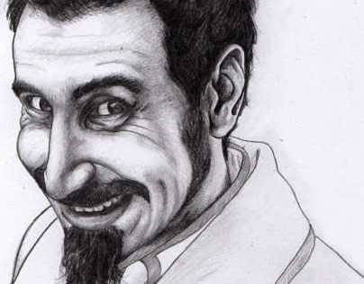 Серж Танкян карандашо