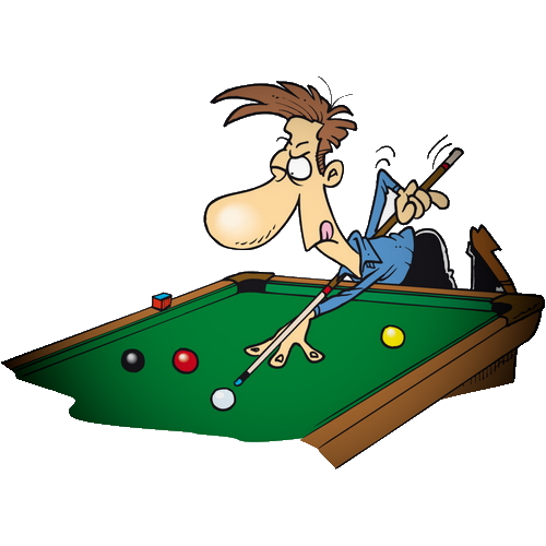 Бильярд мультяшный