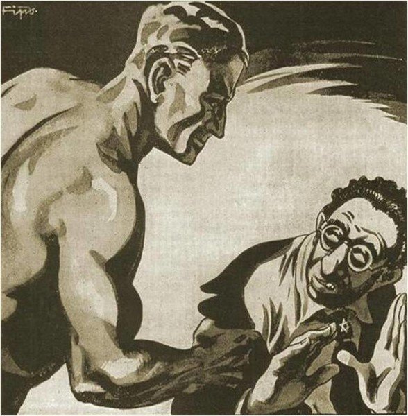 Женская борьба карикатуры