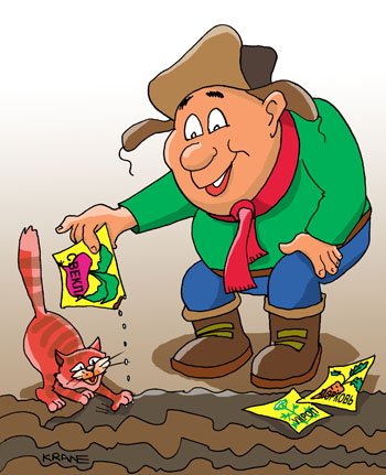 Анекдоты о дачниках и Огородниках