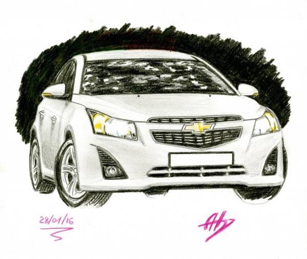 Разукрашки Шевроле Круз