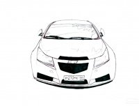 Наклейки на авто Chevrolet Cruze