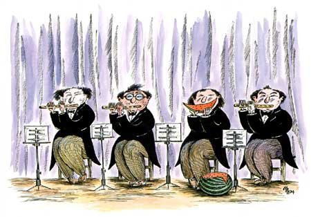 Дирижер хора смешные