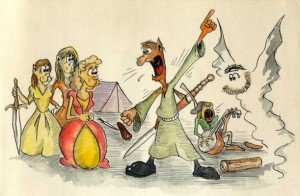 Забавные фэнтези арты