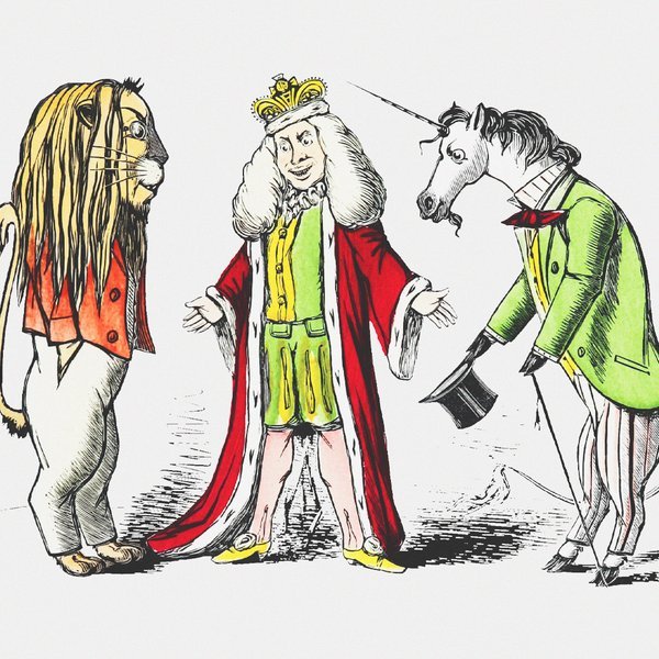 Аристократ карикатурный стиль