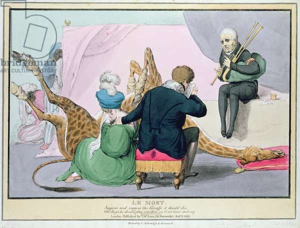 Георг четвертый карикатура