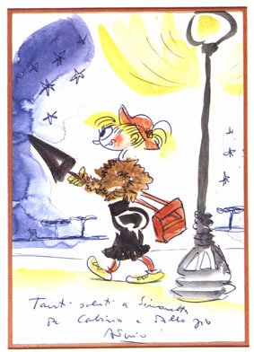 Рисунки Федерико Феллини