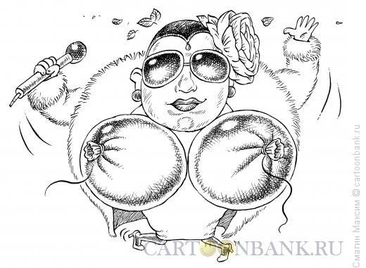 Верка Сердючка карикатура