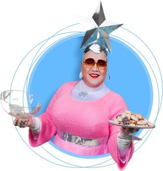 Верка Сердючка на банане